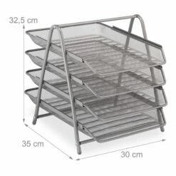 Porte-documents En Métal Avec 4 Niveaux -Home24 Soldes 0174a38652784ce8a4a2e8b22a888026