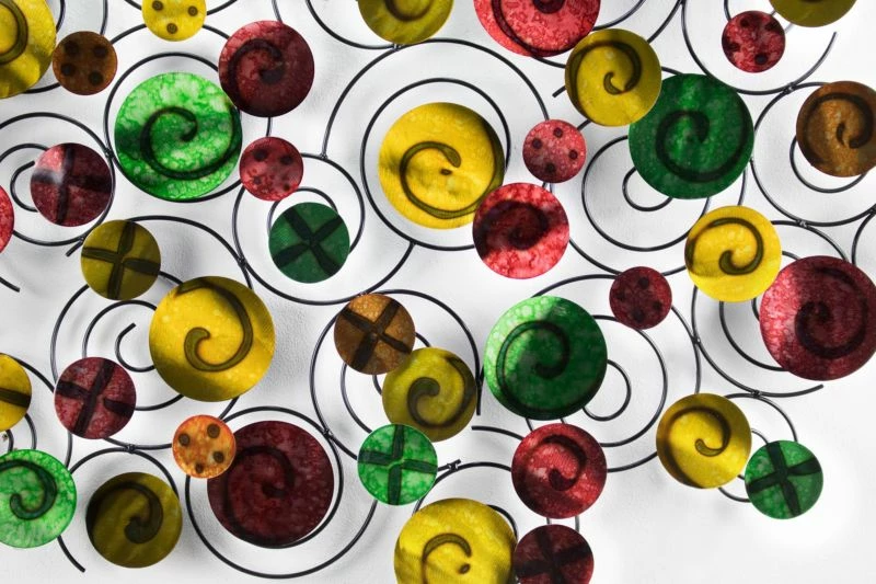 Sculpture Murale Métal Sparkling Eyes 10 Sculpture Murale Métal Sparkling Eyes – Image 8