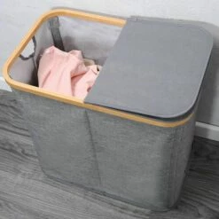 Panier à Linge, Deux Chambres, KESPER -Home24 Soldes 02a47ee76ce74d01aba932bb98621813