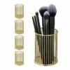 5x Pots à Pinceaux De Maquillage Dorés -Home24 Soldes 03427244486c4f1282a195046d43fb0f