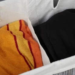 Panier à Linge Bambou 2 Compartiments -Home24 Soldes 04b77b36ffe442cfb644e89ac58eea83 1