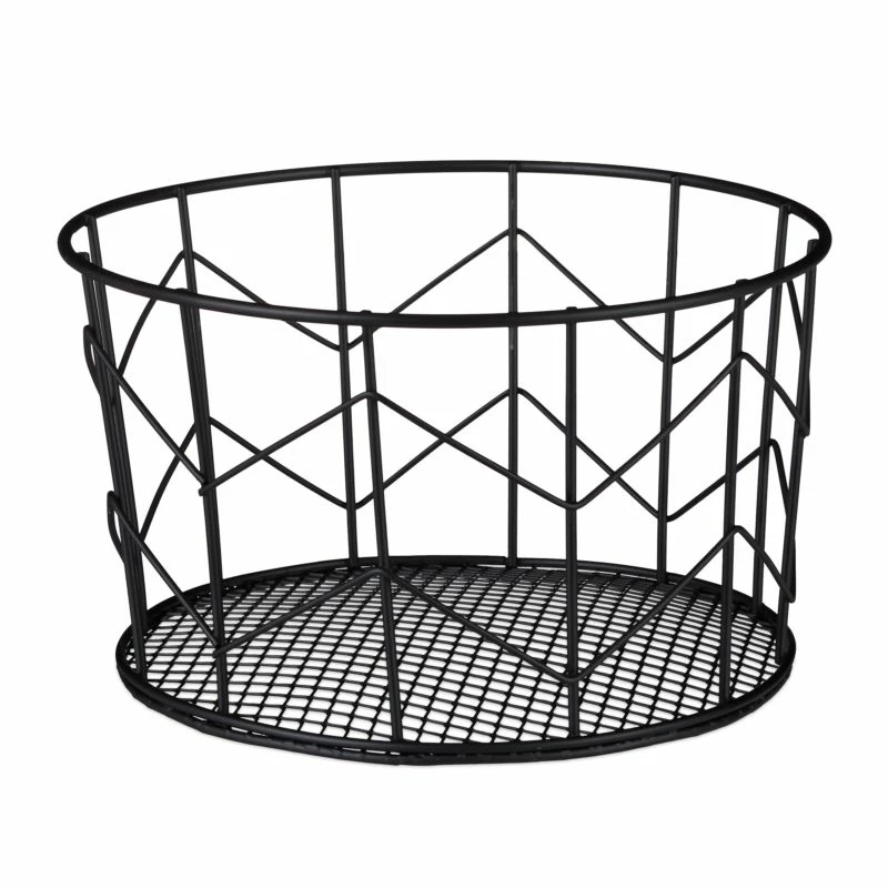 1x Corbeille Fil De Fer Blanche 20 1x Corbeille Fil De Fer Blanche – Image 18