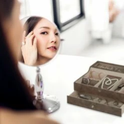 Boîte à Bijoux Aspect Cuir -Home24 Soldes 07ace029bcd3416eae4ec58601601b5b