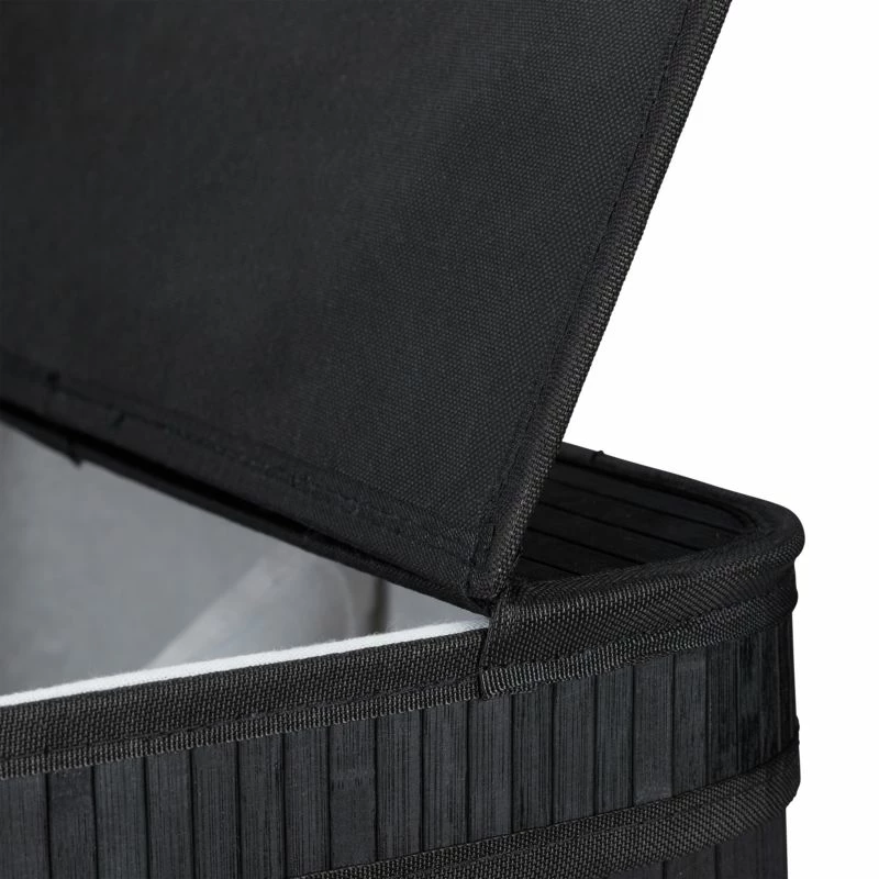 Lot De 3 Paniers à Linge En Bambou 7 Lot De 3 Paniers à Linge En Bambou – Image 5