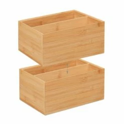 Boîte 2 Compartiments En Bambou -Home24 Soldes 097946713d7c42239919963f969bfec9
