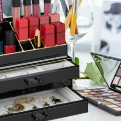 Organiseur Maquillage Avec Coffret Bijou 14 Organiseur Maquillage Avec Coffret Bijou -Home24 Soldes 0a6e40dc817e4183bb7e4cc7d0298e2a