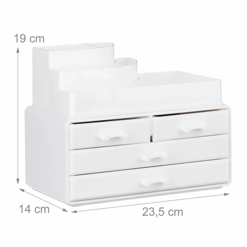 2x Organiseurs De Maquillage 4 Tiroirs 22 2x Organiseurs De Maquillage 4 Tiroirs – Image 20