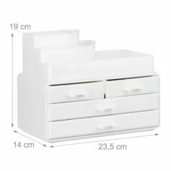 1x Organiseur De Maquillage 4 Tiroirs 41 1x Organiseur De Maquillage 4 Tiroirs -Home24 Soldes 0ab753fff6b347168d16152fb94b6a28