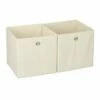 2x Boîtes De Rangement Beige -Home24 Soldes 0bb74af8f6a9404bb6d770362a83b9ab