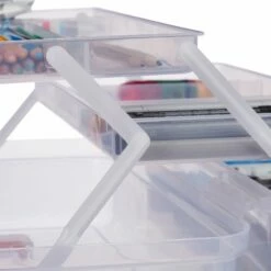 Boîtes En Plastique Poignée Bleue 36 Boîtes En Plastique Poignée Bleue -Home24 Soldes 0d5fcd0242d4417c9954d43fce337c13