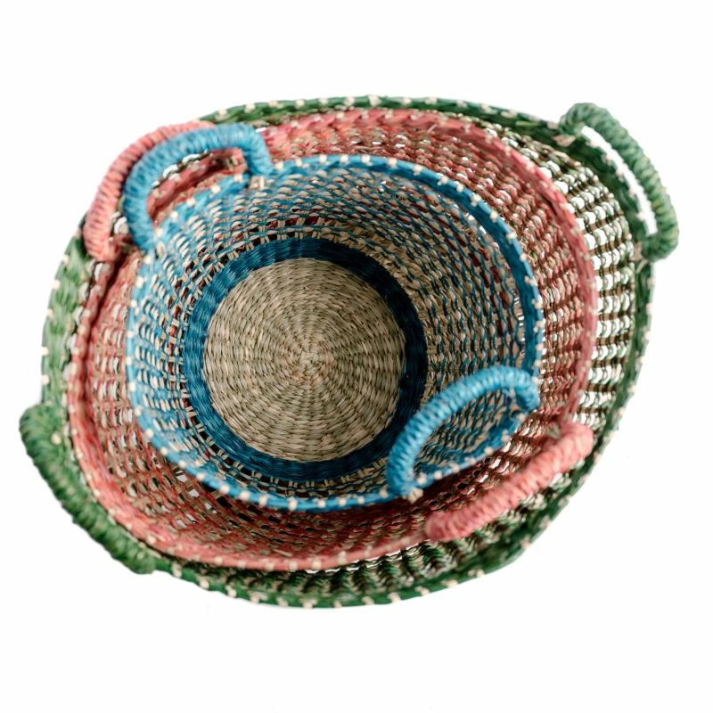 Lot De 3 Paniers Rangement 4 Lot De 3 Paniers Rangement – Image 2