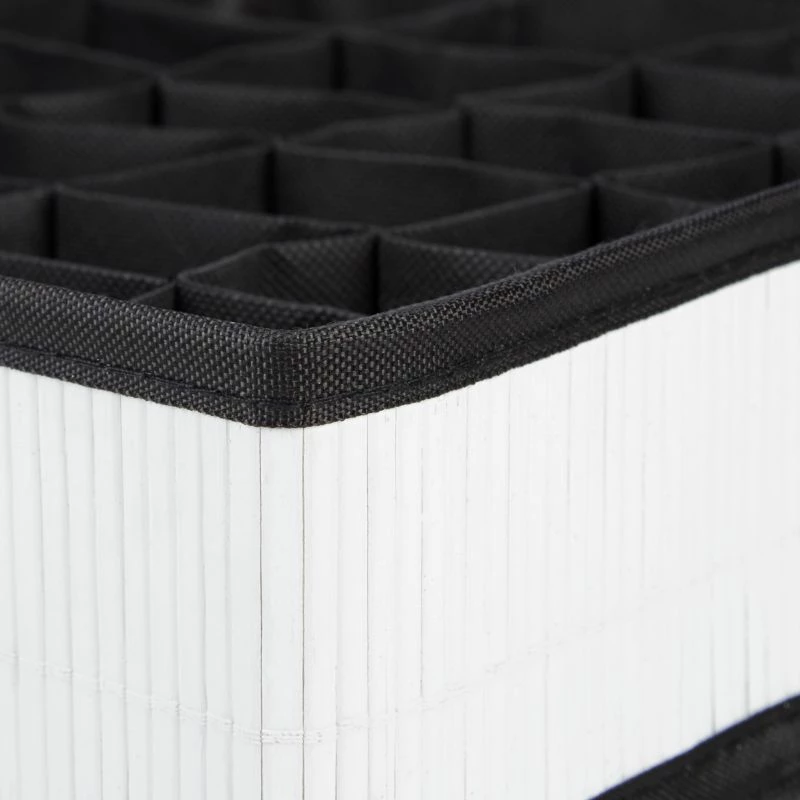 4x Boîtes à Cravates Rangement En Blanc 8 4x Boîtes à Cravates Rangement En Blanc – Image 6