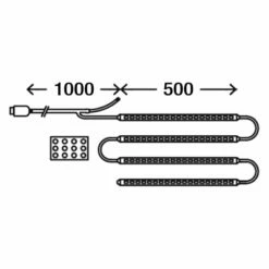 Bande Lumineuse Led For Tv -Home24 Soldes 1000183643 190807 16421300068 SKETCH DETAILS P000000001000183643 sketch