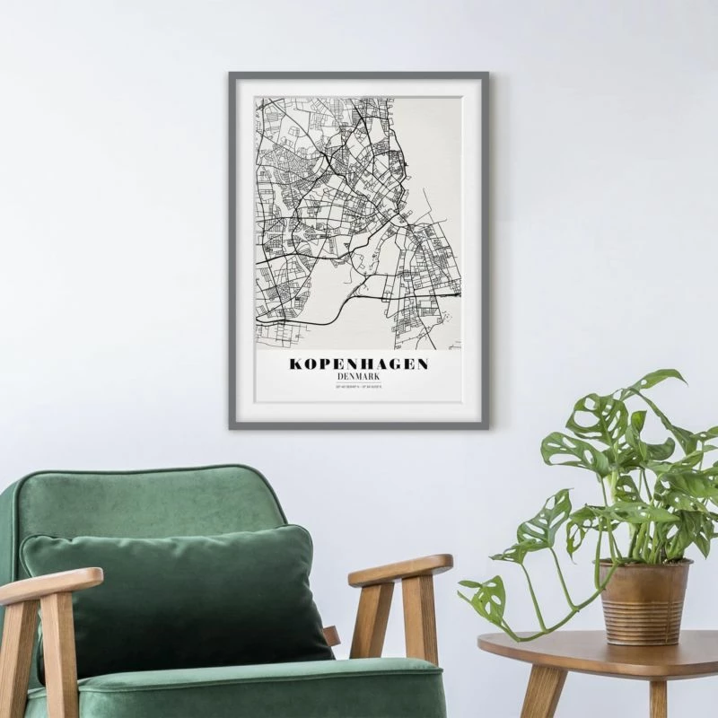 Tableau Déco Plan De Copenhague III 5 Tableau Déco Plan De Copenhague III – Image 3