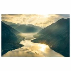 Komar Papier Peint Intissé Gold Mountains