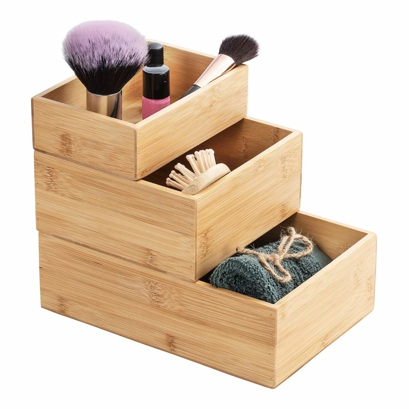 Wenko Boîtes Bambou Terra (lot De 2) 8 Wenko Boîtes Bambou Terra (lot De 2) – Image 6