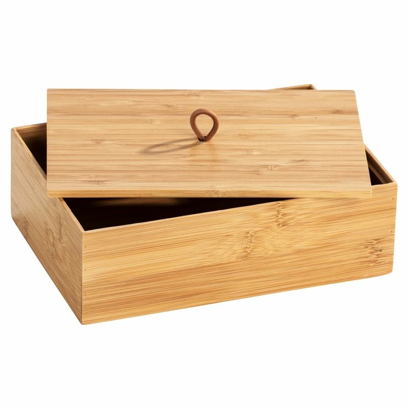 Wenko Boîtes Bambou Terra II (lot De 2) 5 Wenko Boîtes Bambou Terra II (lot De 2) – Image 3