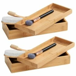 Wenko Boîtes Bambou Terra III (lot De 2) -Home24 Soldes 1000237964 210104 10030400312 DETAILS P000000001000237964