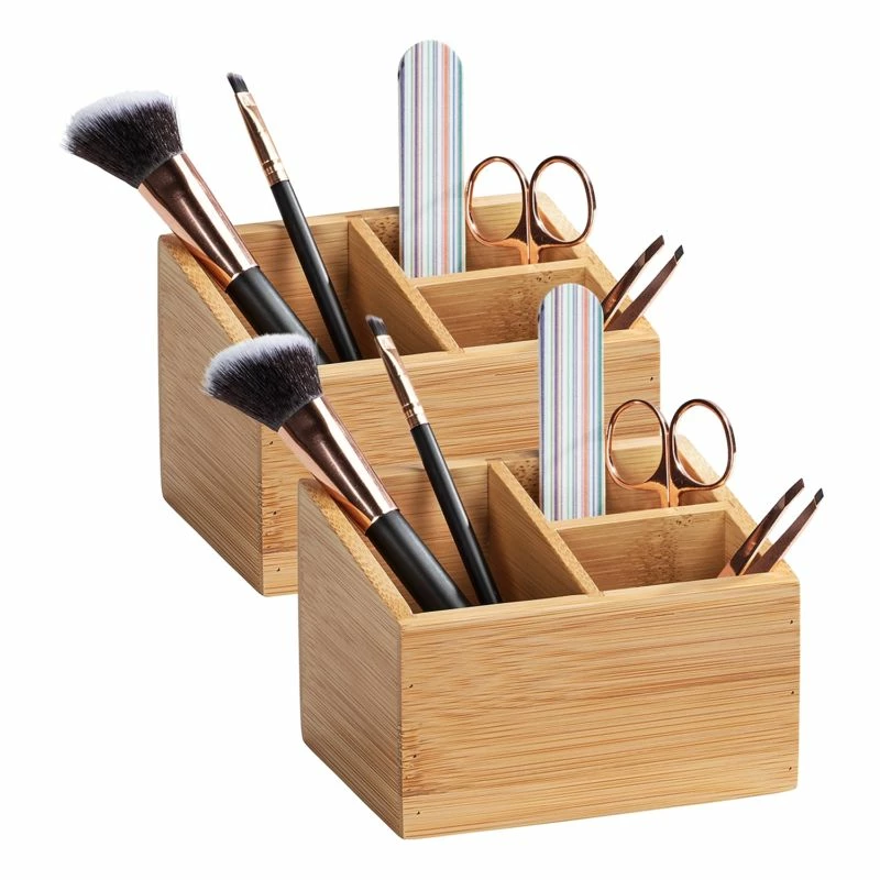 Wenko Organiseurs Bambou Terra (lot De 2) 7 Wenko Organiseurs Bambou Terra (lot De 2) – Image 5