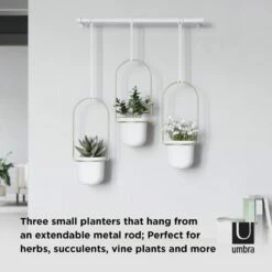 Umbra Lot De 3 Pots Suspendus Triflora -Home24 Soldes 1000247901 210216 15365300034 DETAILS P000000001000247901