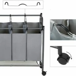 Songmics Panier à Linge Belleme III -Home24 Soldes 1000254548 210326 08443200213 DETAILS P000000001000254548