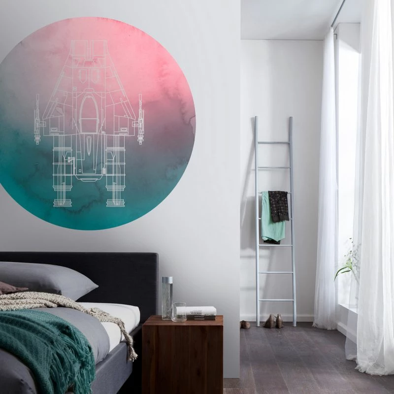 Komar Papier Peint Intissé Star Wars A-Wing 4 Komar Papier Peint Intissé Star Wars A-Wing – Image 2