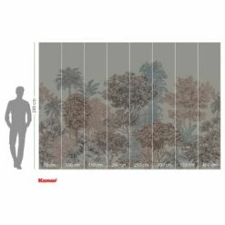 Komar Papier Peint Intissé Painted Trees -Home24 Soldes 1000271989 210602 17125300258 DETAILS P000000001000271989