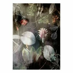 Komar Papier Peint Intissé Night Flowers