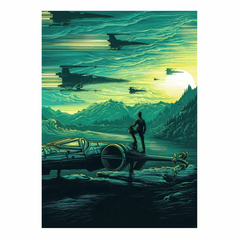 Komar Papier Peint X-Wing Assault Takodana 3 Komar Papier Peint X-Wing Assault Takodana