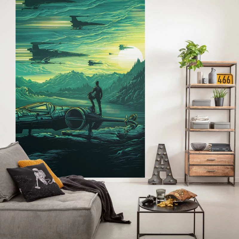 Komar Papier Peint X-Wing Assault Takodana 4 Komar Papier Peint X-Wing Assault Takodana – Image 2