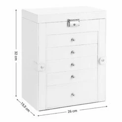 Songmics Boîte à Bijoux Blair -Home24 Soldes 1000274897 210622 10255900041 SKETCH DETAILS P000000001000274897 sketch