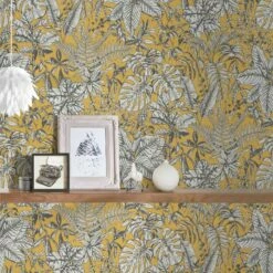 Papier Peint En Intissé Jungle Profonde 36 Papier Peint En Intissé Jungle Profonde -Home24 Soldes 1000293018 210928 13481100458 MOOD DETAILS P000000001000293018 mood