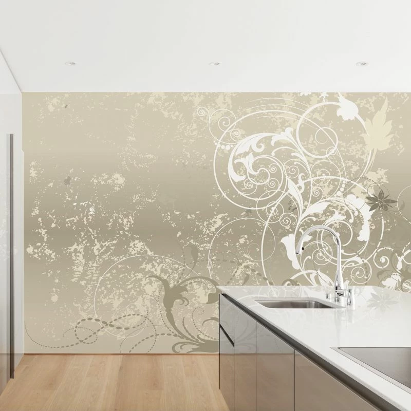 Papier Peint Intissé Ornement En Nacre 4 Papier Peint Intissé Ornement En Nacre – Image 2