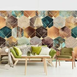 Papier Peint Intissé Géométrie Turque -Home24 Soldes 1000293677 210920 07593201335 MOOD DETAILS P000000001000293677 mood