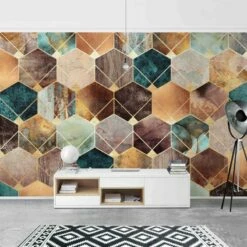 Papier Peint Intissé Géométrie Turque -Home24 Soldes 1000293677 210920 07593201336 MOOD DETAILS P000000001000293677 mood