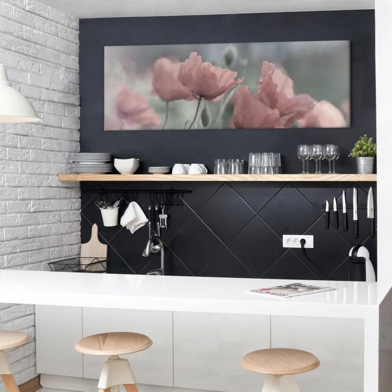 Impression Sur Toile Pavots Peints II 5 Impression Sur Toile Pavots Peints II – Image 3