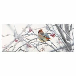 Tableau En Verre Jaseur Dans Un Arbre