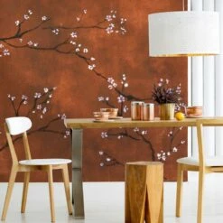 Papier Peint Intissé Chinese Blossom -Home24 Soldes 1000304960 211104 11263200562 MOOD DETAILS P000000001000304960 mood