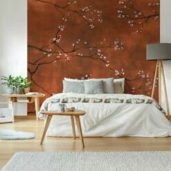 Papier Peint Intissé Chinese Blossom -Home24 Soldes 1000304960 211104 11263200564 MOOD DETAILS P000000001000304960 mood