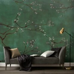 Papier Peint Intissé Chinese Blossom -Home24 Soldes 1000304966 211104 11263300592 MOOD DETAILS P000000001000304966 mood