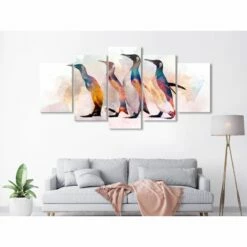 Tableau Déco Penguin Wandering (5 élém.) -Home24 Soldes 1000313066 211209 11511701869 MOOD DETAILS P000000001000313066 mood
