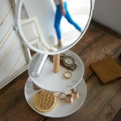 Yamazaki Miroir Avec Range Bijoux Intégré Tosca -Home24 Soldes 1000318513 220107 16170000095 DETAILS P000000001000318513