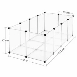Songmics Enclos Pour Animaux Meester -Home24 Soldes 1000328987 220126 095013000500 SKETCH DETAILS P000000001000328987 sketch