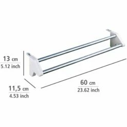 Wenko Radiateur Porte-serviette Twin -Home24 Soldes 1000333287 220218 500 SKETCH DETAILS P000000001000333287 sketch