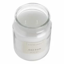 Bougie Parfumée Cotton SCENTED CANDLE -Home24 Soldes 1000338541 220310 030 DETAILS P000000001000338541