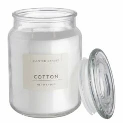 Bougie Parfumée Cotton SCENTED CANDLE -Home24 Soldes 1000338541 220310 040 DETAILS P000000001000338541