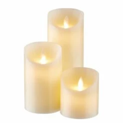 Bougies LED GROWING FLAME (lot De 3)