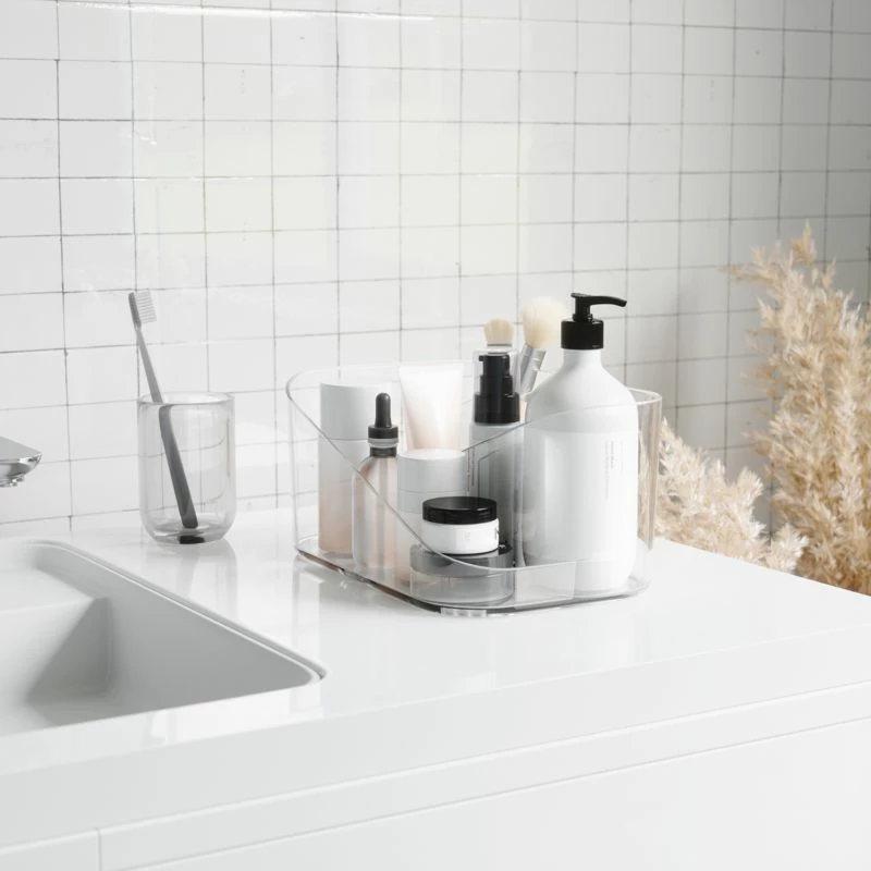 Umbra Organiseur à Cosmétique Glam Transparent 10 Umbra Organiseur à Cosmétique Glam Transparent – Image 8