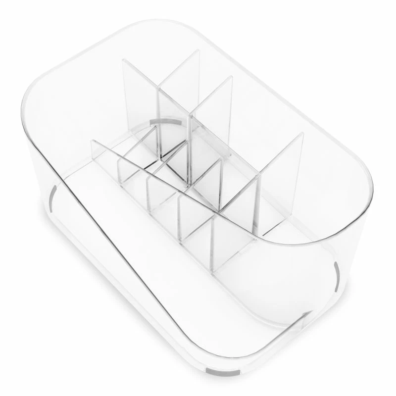 Umbra Organiseur à Cosmétique Glam Transparent 12 Umbra Organiseur à Cosmétique Glam Transparent – Image 10