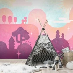 Papier Peint Intissé Candy Land 7 Papier Peint Intissé Candy Land -Home24 Soldes 1000349046 220519 020 MOOD DETAILS P000000001000349046 mood